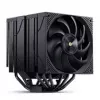 Jonsbo CC90 Black CPU Cooler, Dual-Tower, 130mm PWM Fan, Segment Display