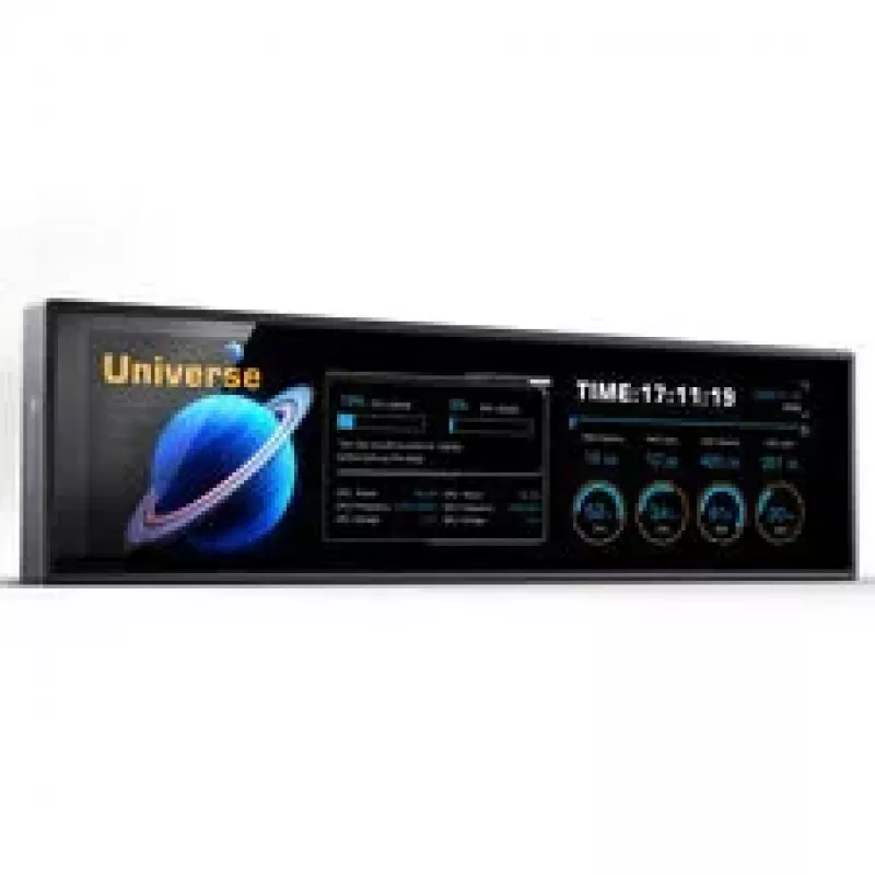 Jonsbo DS916 9.16 collu IPS monitors ar korpusa stiprinājumu - Melns