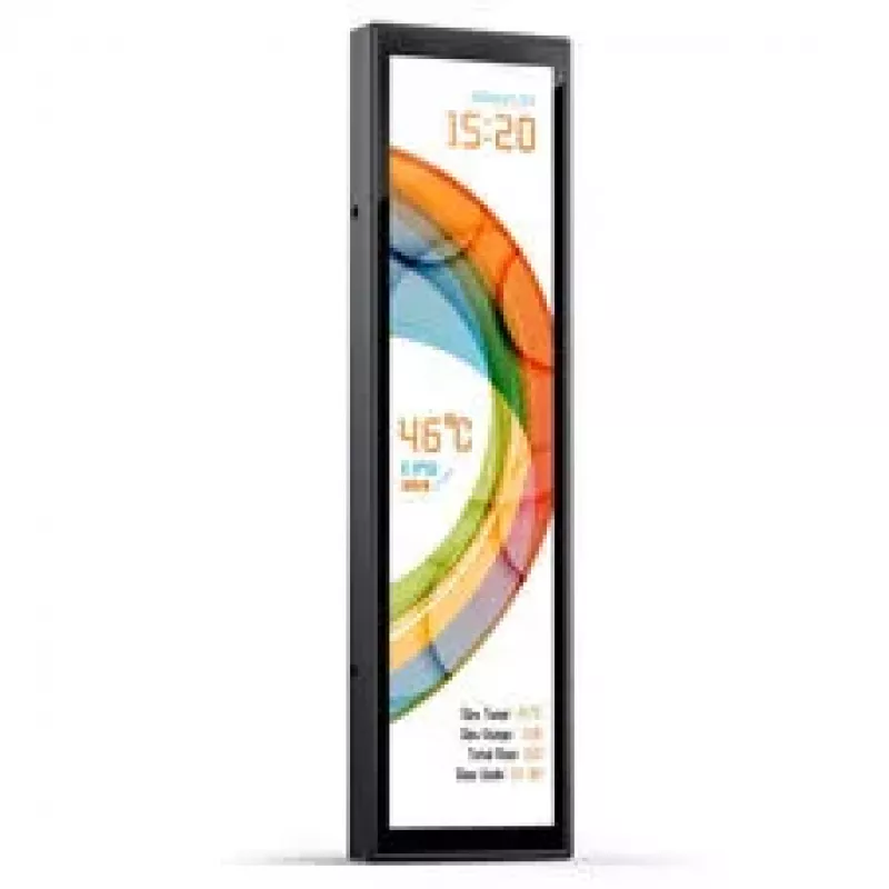 Jonsbo DS916 9.16 collu IPS monitors ar korpusa stiprinājumu - Melns