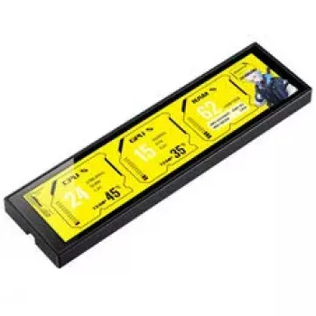 Jonsbo DS916 9.16 collu IPS monitors ar korpusa stiprinājumu - Melns