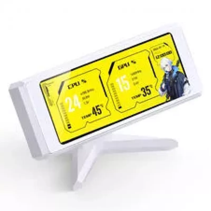Jonsbo DS339 Mini Display 3.39 inch IPS Screen USB-C White