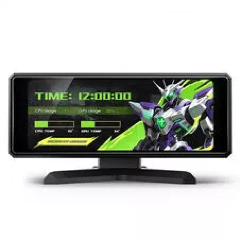 Jonsbo DS339 Black 3.39 inch IPS Mini Display USB-C Secondary PC Monitoring Screen