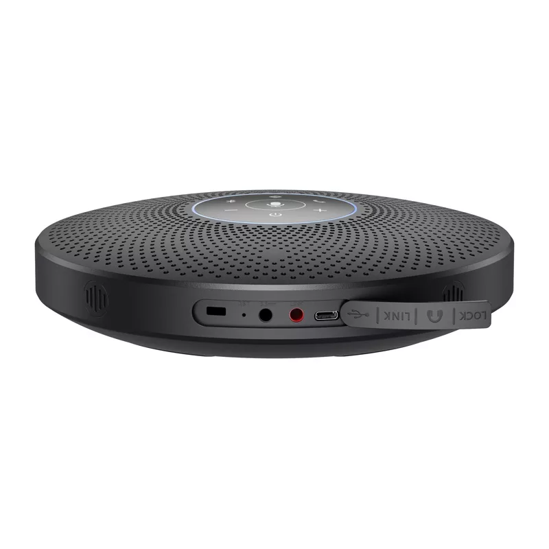 EMEET OfficeCore M2 Max Konferences skaļrunis - 8 mikrofonu masīvs, 360° uztveršana, USB-C/Bluetooth 5.0, 24h akumulators, Daisy Chain