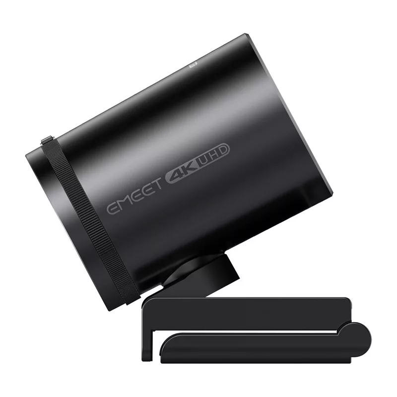 EMEET SmartCam S800 4K UHD tīmekļa kamera ar autofokusu, diviem mikrofoniem, privātuma aizvaru, USB-C
