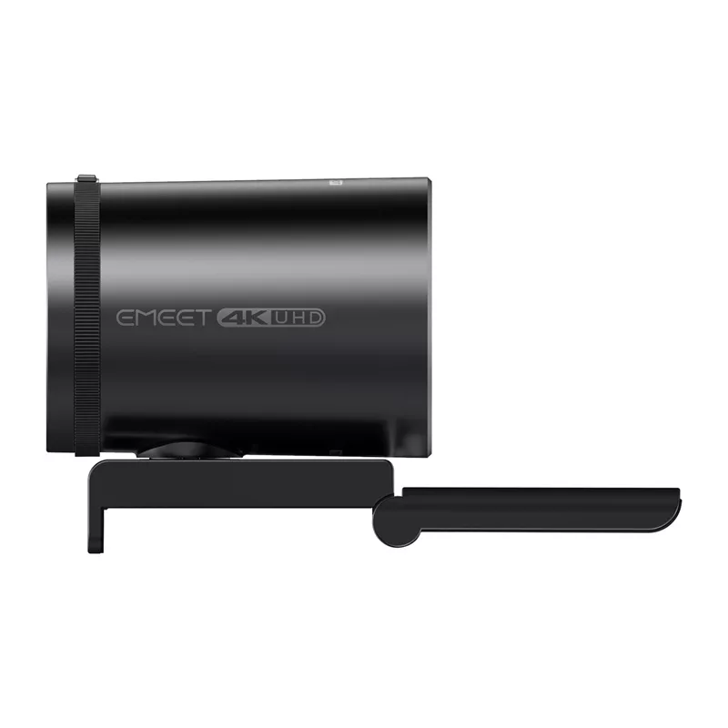 EMEET SmartCam S800 4K UHD tīmekļa kamera ar autofokusu, diviem mikrofoniem, privātuma aizvaru, USB-C