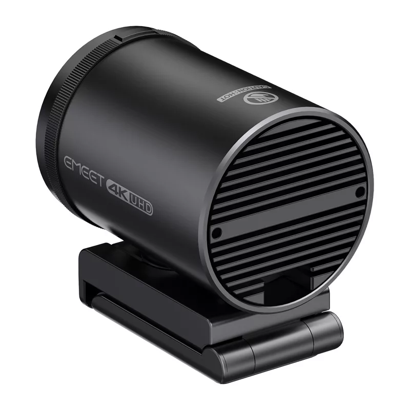 EMEET SmartCam S800 4K UHD tīmekļa kamera ar autofokusu, diviem mikrofoniem, privātuma aizvaru, USB-C