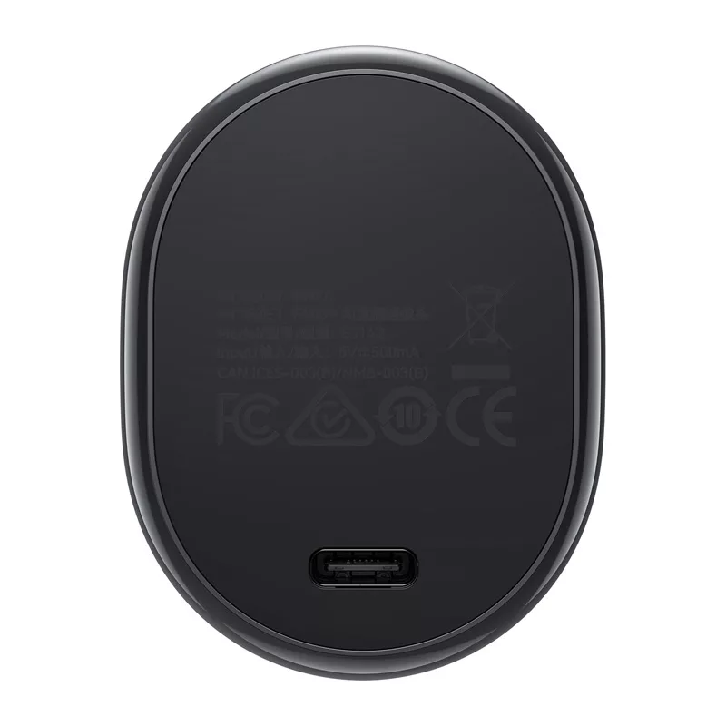 EMEET Piko+ Webcam 4K UHD ar autofokusu, diviem mikrofoniem, privātuma aizvaru, USB-C, melns