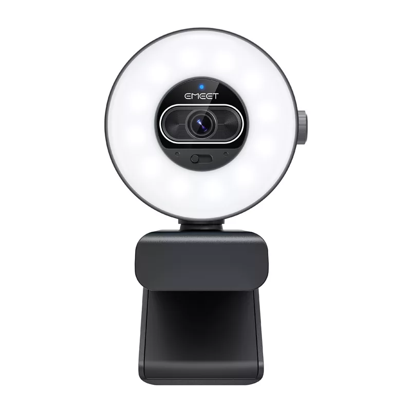 EMEET SmartCam S600L tīmekļkamera - 2K QHD, autofokuss, divi mikrofoni, privātuma aizvars, USB-A