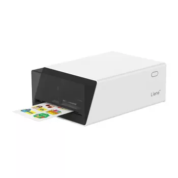 Liene Pix Cut 2-in-1 portatīvais foto printeris - ZINK tehnoloģija, Bluetooth 5.0, iebūvēts griezējs, uzlīmju izdrukas