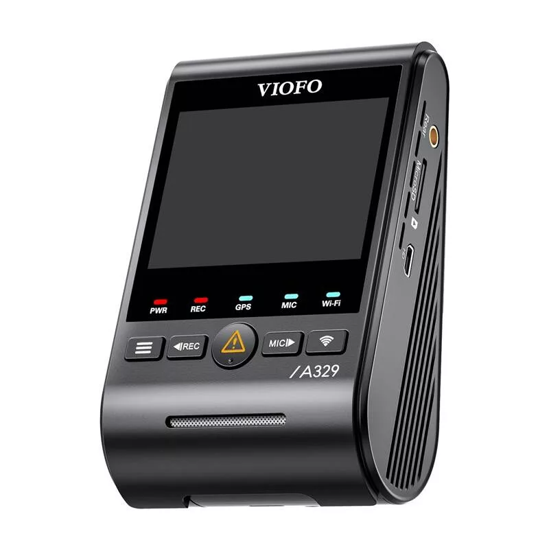 VIOFO A329S-1CH 4K Dash Camera ar Sony STARVIS 2 IMX678, Wi-Fi, GPS, Super Capacitor
