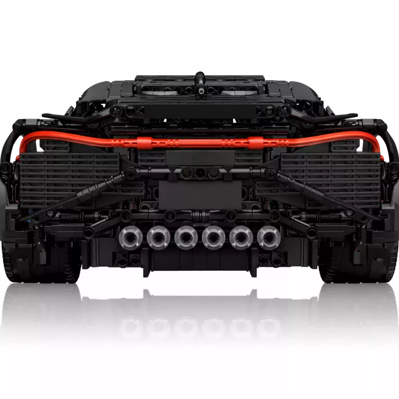 MOULD KING La Voiture Noire Būvkomplekts 13163S - 4800 detaļas, 1:8 mēroga Bugatti replika