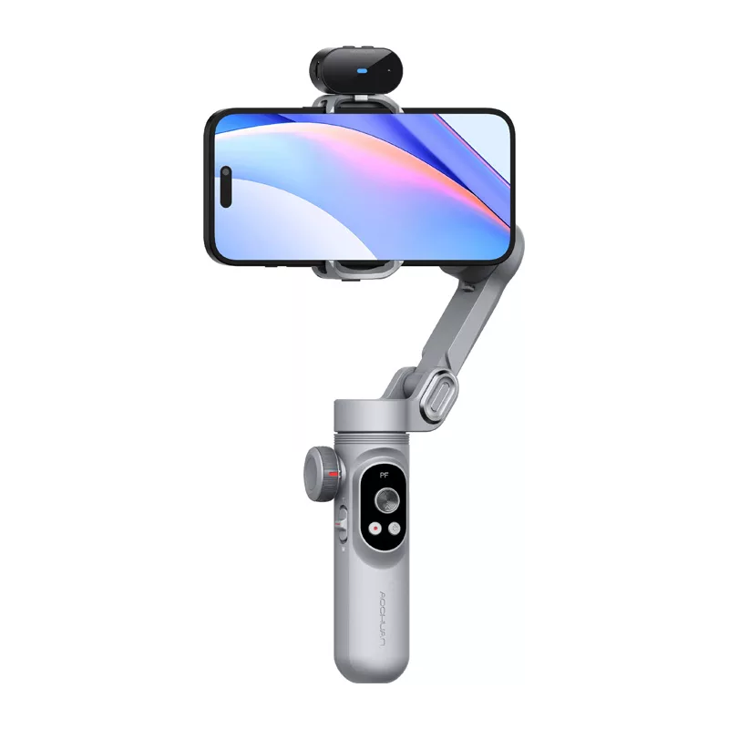 AOCHUAN X Pro Gimbal ar AI sensoriem (Pelēks)
