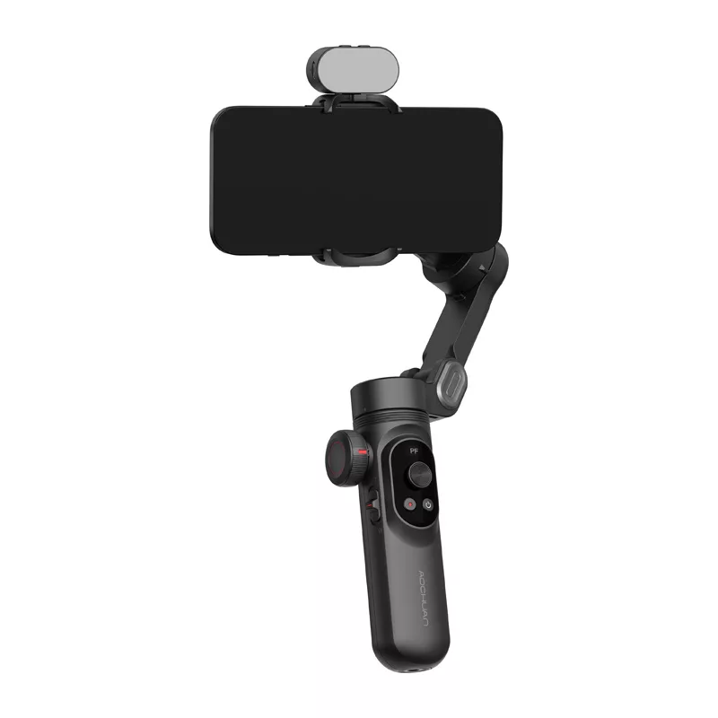 AOCHUAN X Pro Gimbal ar RGB apgaismojumu (Melns)