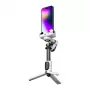 AOCHUAN M1 Pro gimbal ar RGB apgaismojumu (balts)