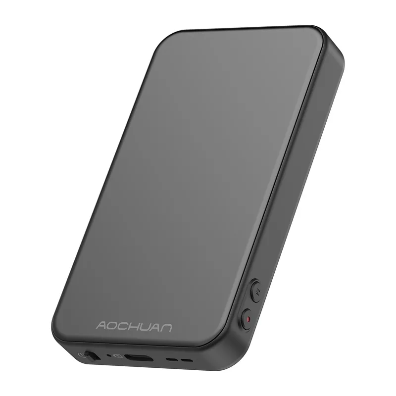 AOCHUAN S3 3-Assu viedtālruņa žiroskopiskais stabilizators ar OLED ekrānu (Melns)