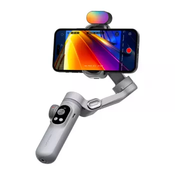 AOCHUAN X Pro Gimbal ar RGB apgaismojumu (Pelēks)