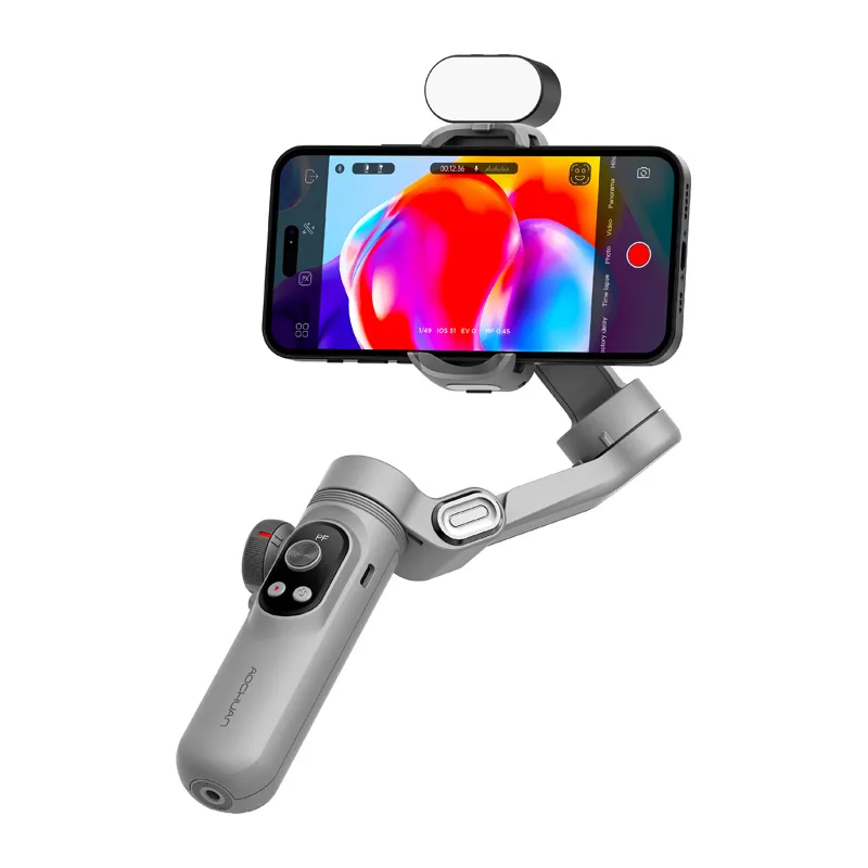 AOCHUAN X Pro Gimbal ar RGB apgaismojumu (Pelēks)