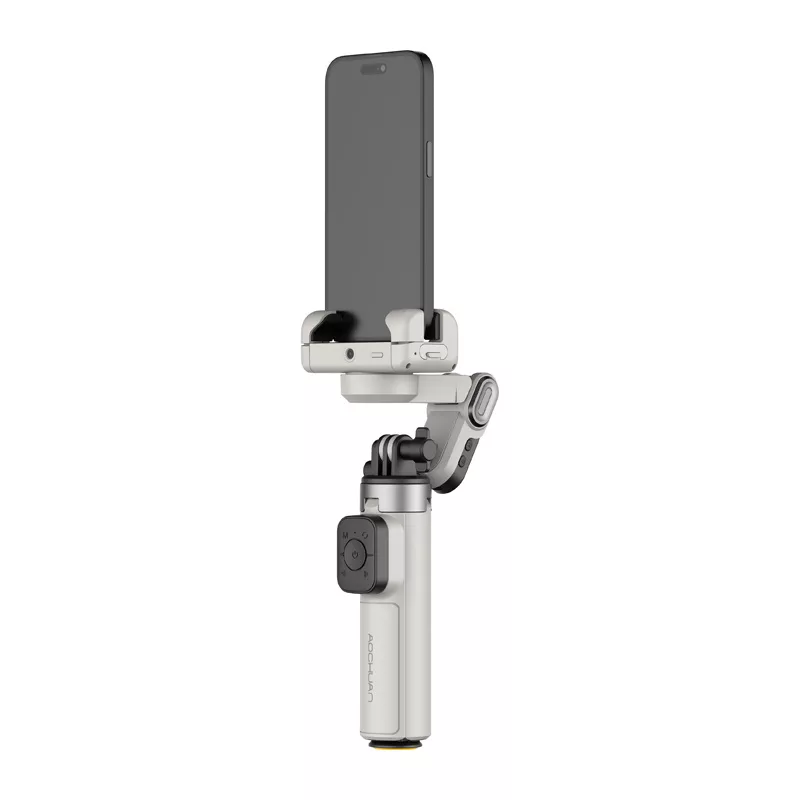 AOCHUAN M3 Pro Mini Gimbal ar AI sensoru (Balts)