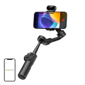 AOCHUAN X2 gimbals ar AI sensoru (Melns)