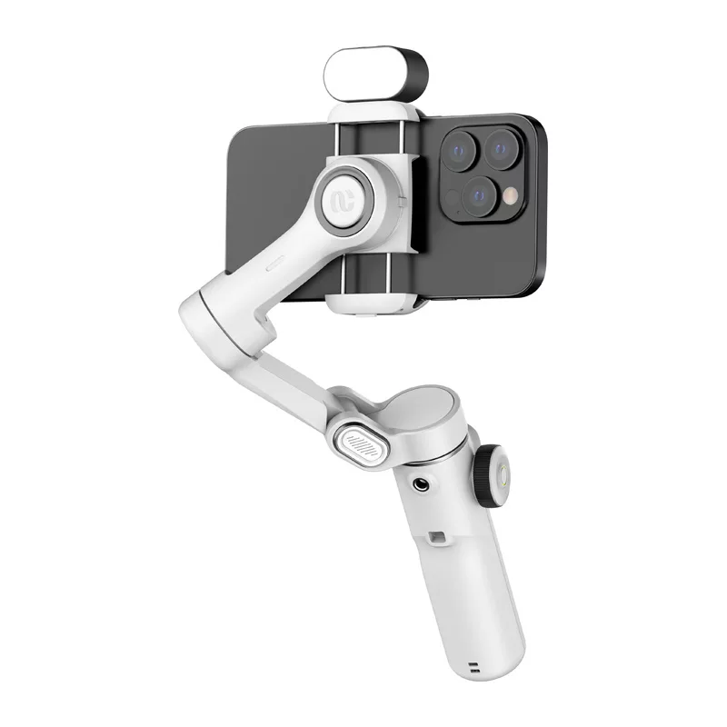 AOCHUAN X2 gimbals ar RGB apgaismojumu (balts)