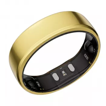 RingConn Smart Ring Gen2 King Gold Size 8 - Sleep & Fitness Tracking Wearable - Heart Rate Monitor - Unisex