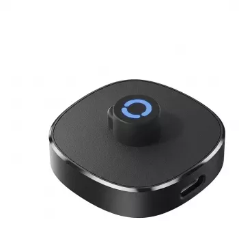 RINGCONN Charging Dock (CPR-01) - Magnētiskās indukcijas uzlādes pamatne viedgredzeniem, USB-C, Melna