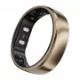 RingConn Smart Ring Gen2 Air sievietēm un vīriešiem - Miega un fitnesa izsekošanas valkājamā ierīce - Sirdsdarbība - Dune Gold 12. izmērs