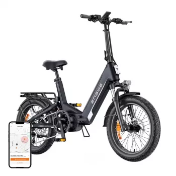 ENGWE L20 PRO 3.0 250W 20 Elektriskais velosipēds (Melns)