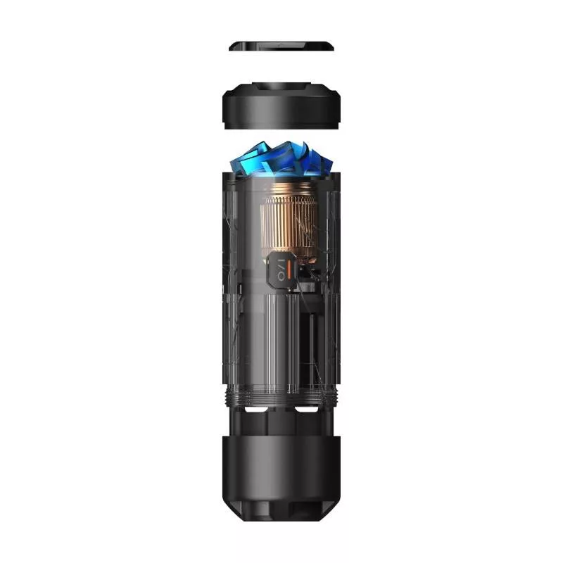 FLEXTAIL Zero Pump-B pārnēsājams gaisa sūknis ar kempinga laternu, USB-C uzlādējams, IPX4, 2.5 kPa, 180 L/min
