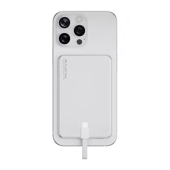 FLEXTALL Zero Power M 5000-S Power Bank 5000 mAh Sudraba