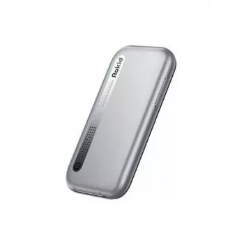 Eaton Rokid Station 2 Silver - Android TV 11 straumēšanas multivides atskaņotājs ar 32GB krātuvi, Bluetooth 5.0, Wi-Fi 5, 5000mAh akumulatoru