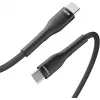 VEGER USB-C uz USB-C PD 100W kabelis 1.5m, Melns