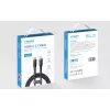 VEGER USB-C uz USB-C PD 100W kabelis 1.5m, Melns