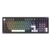 AKKO GEM 02 VIA vadu mehāniskā tastatūra, TKL 87 taustiņi, melna un sudraba, karsti nomaināma, RGB, USB-C