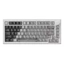 AKKO 5075 V3 Hall Effect mehāniskā tastatūra USB-C balta