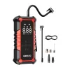GOOLOO A6 Gear Gaisa Kompresors - Digitālā Riepu Pūtējs ar 150 PSI, 6000mAh Akumulatoru, LED Lukturīti, USB-C Uzlādi