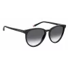 TOMMY HILFIGER Sieviešu saulesbrilles TH1724S8079O - Melns rāmis, Pelēkas lēcas, 56mm