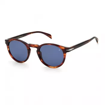 David Beckham DB-1036-S-0UC Saulesbrilles Vīriešu Taisnstūra Acetāta Rāmis Zaļa Lēca 49/23/145 mm
