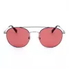 LEVI'S LV-1013-S-010 Unisex taisnstūra saulesbrilles - Melns rāmis, pelēkas lēcas 54mm