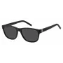 Tommy Hilfiger vīriešu saulesbrilles TH-1871-S-003 Black Grey Rectangular 57mm