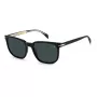 David Beckham DB-1076-S-807 Saulesbrilles Vīriešu Melns Rāmis Pelēkas Lēcas 54/19/145 mm
