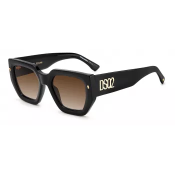 DSQUARED2 D2-0031-S-2M2 Unisex saulesbrilles Havana/Brūns bruņurupucis 53mm