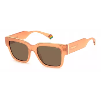 POLAROID PLD6198SX733 Unisex saulesbrilles Havana Brūnas Polarizētas 52mm