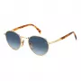 DAVID BECKHAM DB-1116-S-06J Taisnstūra Havana saulesbrilles - Zaļa lēca 51mm