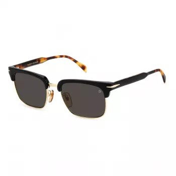 DAVID BECKHAM DB1119GSXWY Vīriešu taisnstūra saulesbrilles 55/19/145 mm