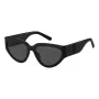 THE MARC JACOBS MARC645S807 Sieviešu saulesbrilles - Melns acetāta rāmis, Pelēkas polikarbonāta lēcas, UV400 aizsardzība