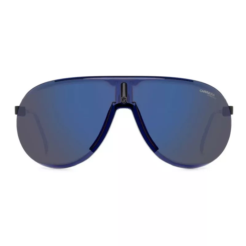 Carrera Superchamp Unisex Saulesbrilles 99/00/135 mm Melna Pelēka