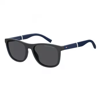 TOMMY HILFIGER TH-2042-S-FLL Vīriešu taisnstūra saulesbrilles Havana Brūna 54/18/145 mm