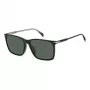 DAVID BECKHAM DB1145GS807 Saulesbrilles Vīriešiem Melnas Pelēkas Kvadrātveida Acetāts 58mm