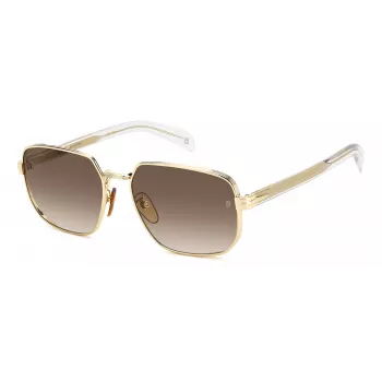 DAVID BECKHAM DB7121GSLOJ Vīriešu kvadrātveida saulesbrilles Havana Brūna 60mm